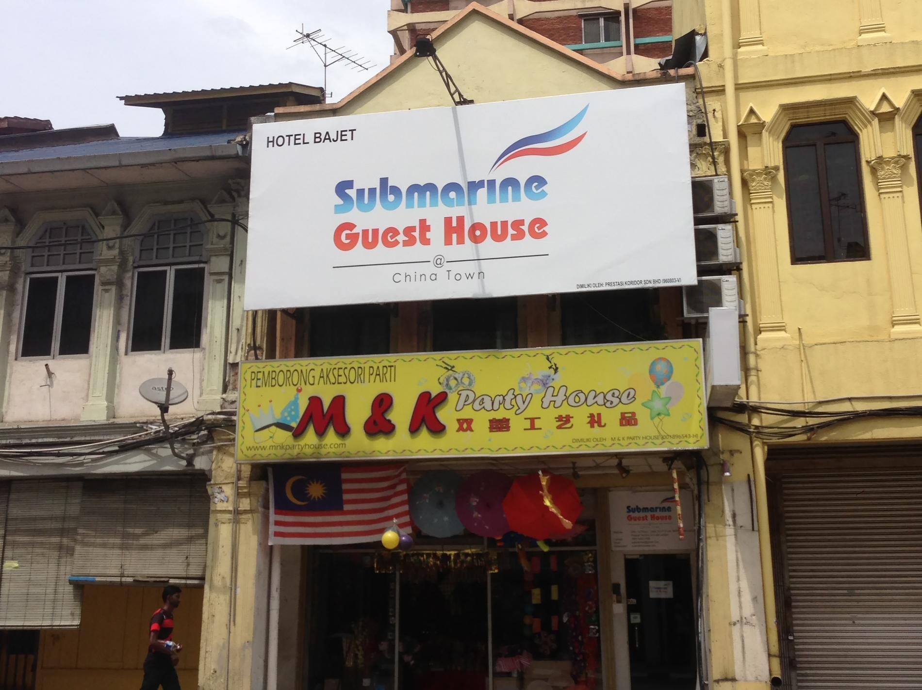 Submarine Guest House China Town Kuala Lumpur Zewnętrze zdjęcie
